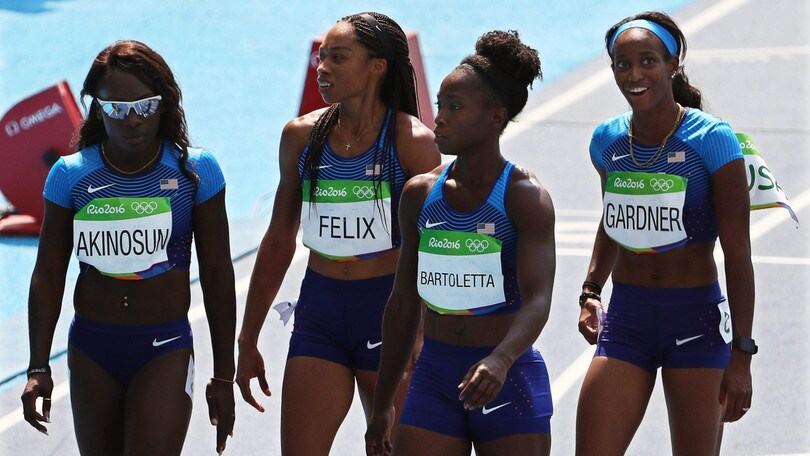 Rio, pasticcio Usa nella staffetta 4x100. Ora correranno da sole
