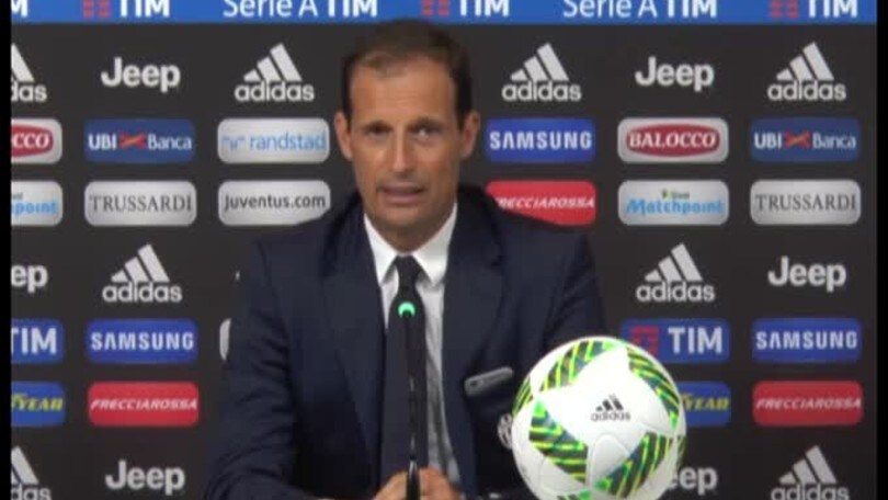 Allegri: "Bene nella prima frazione"