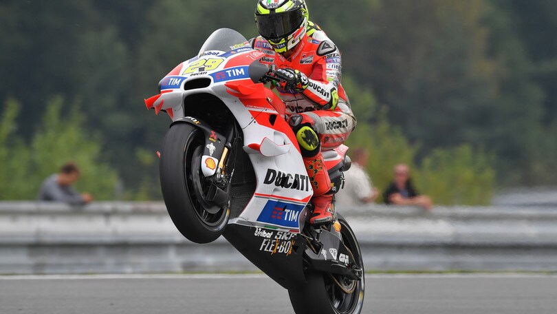 MotoGp Brno, Iannone: «Siamo da podio»