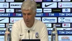 Gasperini: "Troppi spazi lasciati in contropiede"