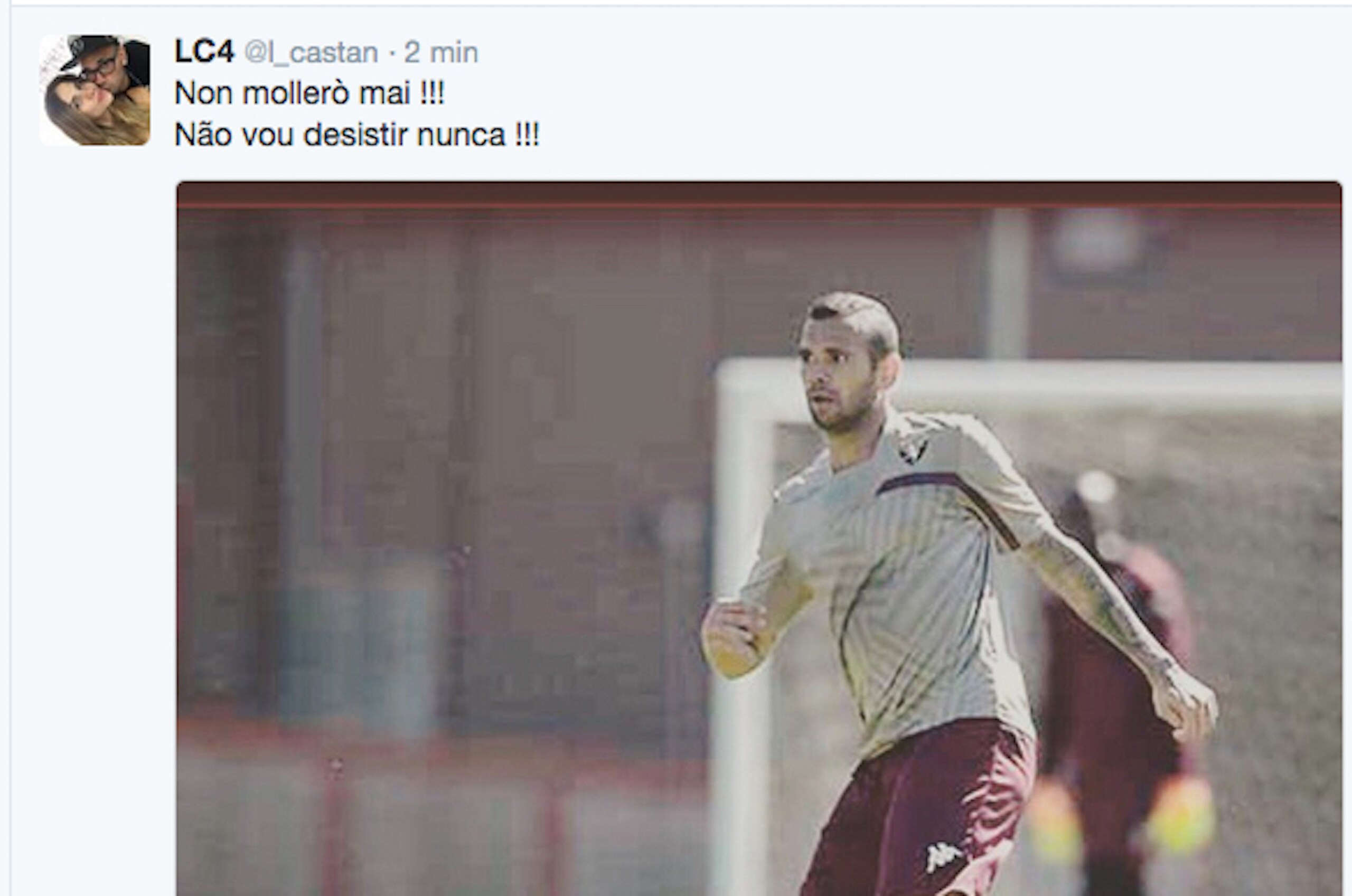 Torino do Brasil. Castan: «Non mollerò mai». Richiesto Gabriel al Milan