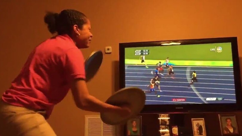 La tifosa "spinge" Bolt: il video spopola sui social
