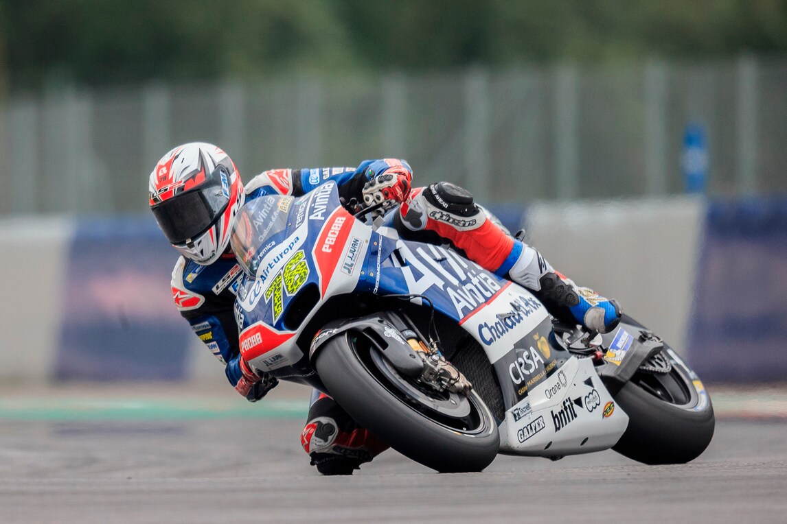 MotoGp Avintia, Baz: «Dedico la gara a Salom»