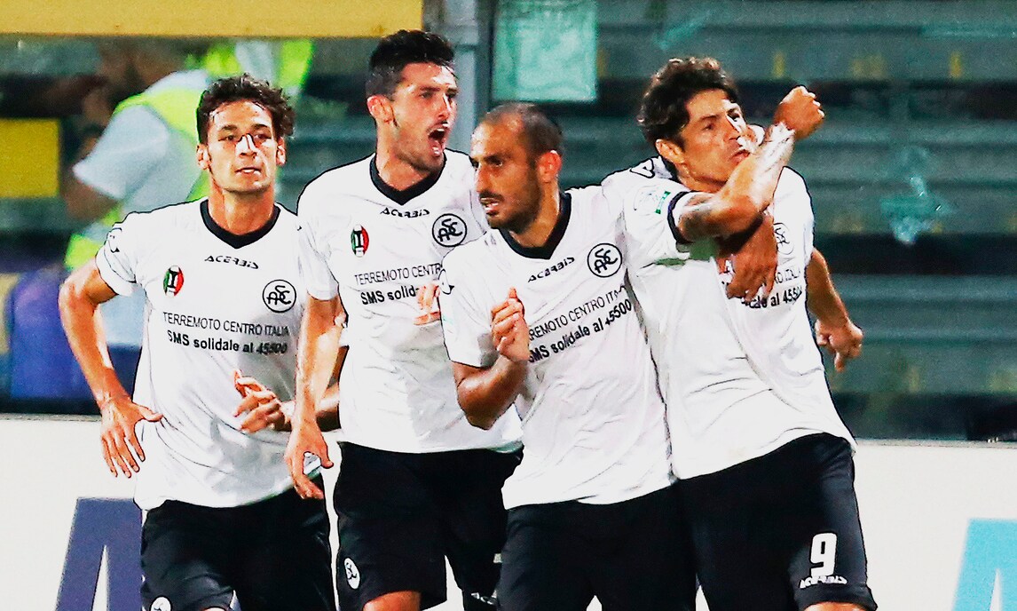 Serie B, Spezia, Nenè a segno: 1-1 con la Salernitana