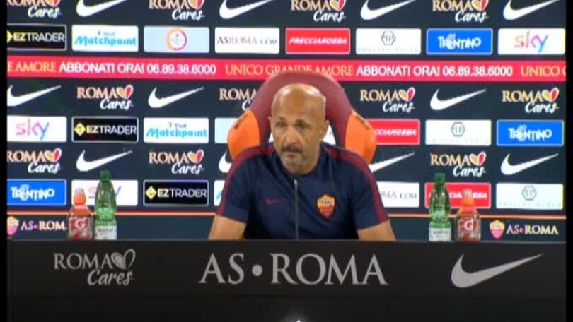 Spalletti: "Totti è out"