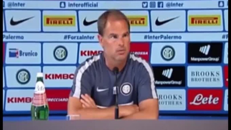 De Boer: "Scudetto? Vediamo e poi ci pensiamo"