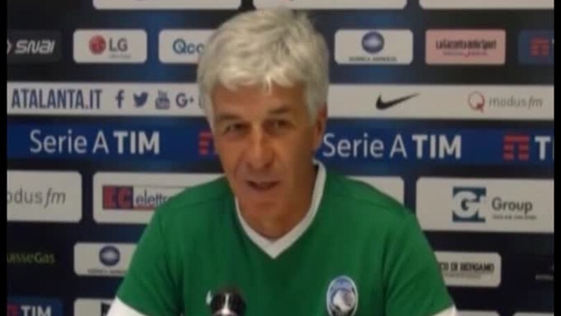 Gasperini: "Il mio pensiero è l'Atalanta"