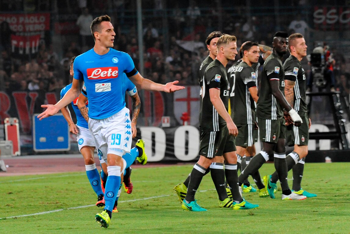 Serie A, Napoli-Milan 4-2: super Milik e Callejon stendono i rossoneri
