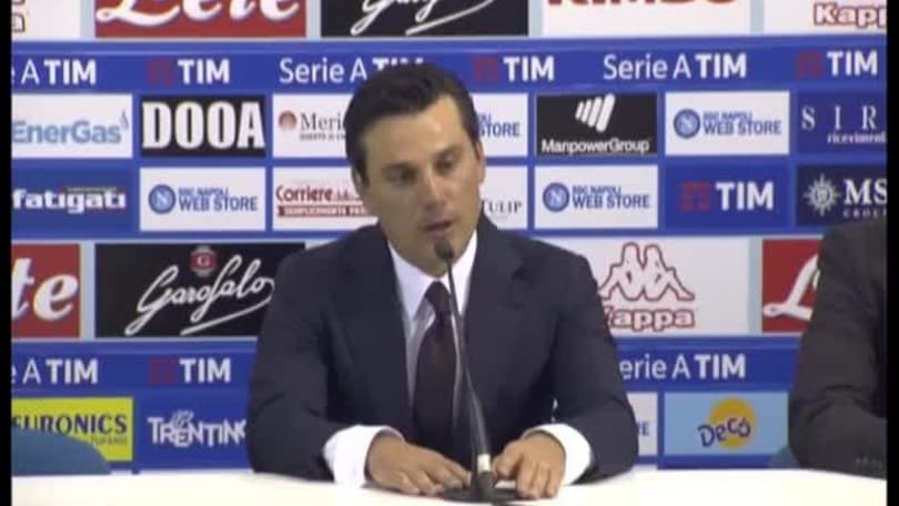 Montella: "Milan superiore in alcune fasi"