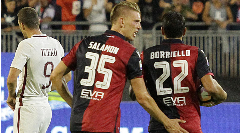 Serie A, Roma rimontata: solo pari a Cagliari. Bene Samp, Sassuolo e Genoa