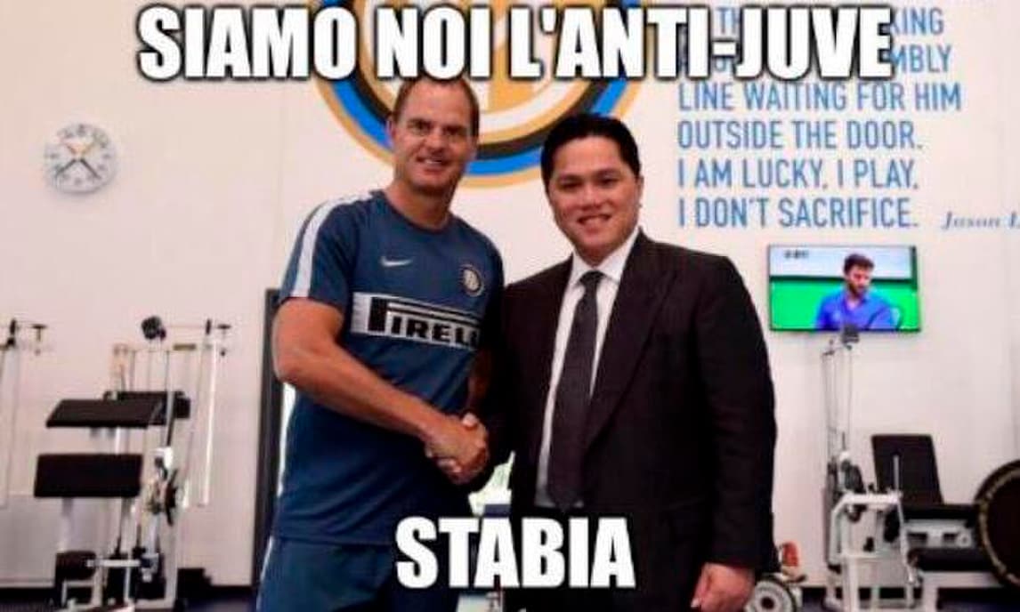 Inter e De Boer, un punto in due partire. Il web già si scatena