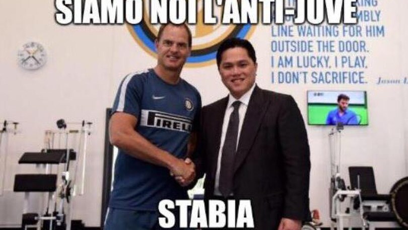 Inter e De Boer, un punto in due partire. Il web già si scatena