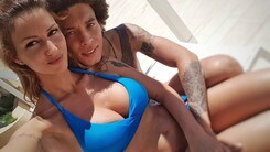 Juventus, con Witsel anche la sexy Rafaella 