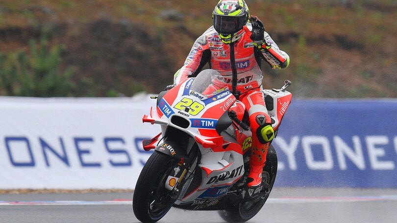 MotoGp Silverstone, Iannone: «Siamo competitivi»