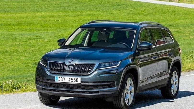 Skoda Kodiaq, "rubate" le prime immagini ufficiali