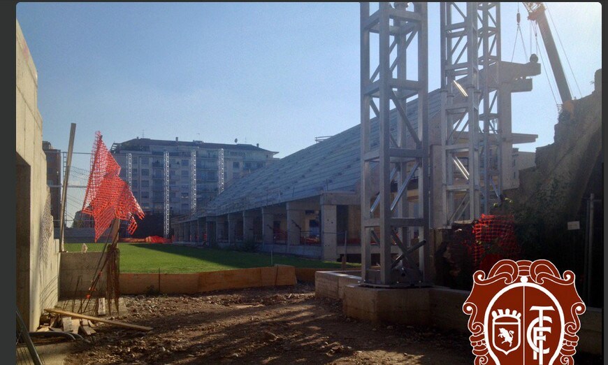 Ecco la tribuna del  Fila, la nuova casa del Torino