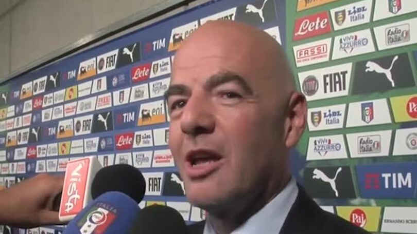 Infantino: "Buon debutto per la moviola in campo"