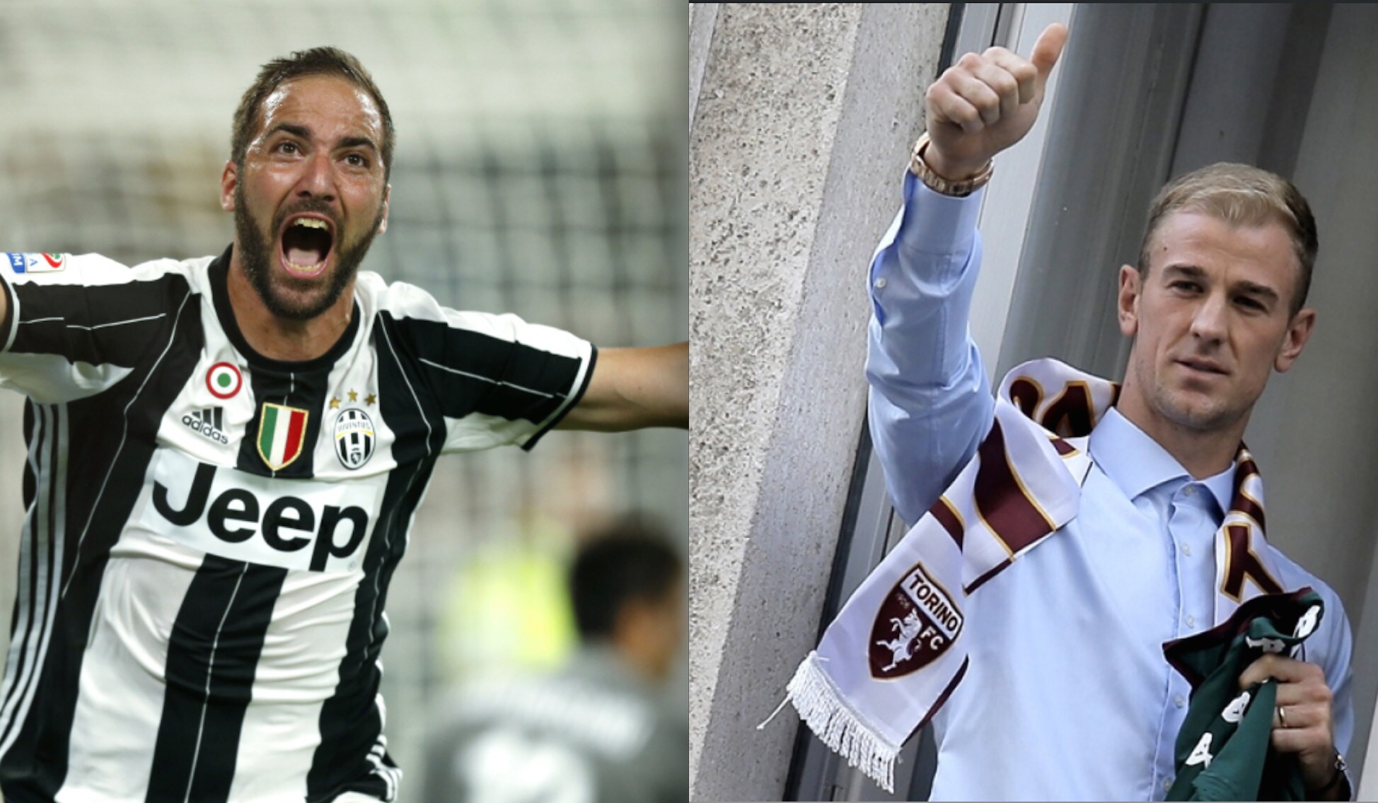 La HH domina in Europa: Higuain e Hart nella squadra da sogno