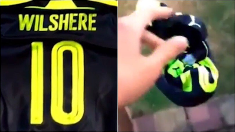 Wilshere via, il tifoso dell'Arsenal reagisce così
