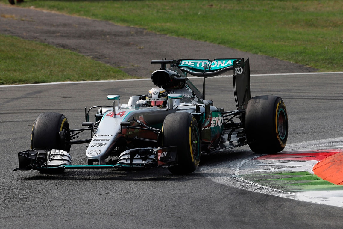 F1, Gp d'Italia: Hamilton in pole, Vettel terzo