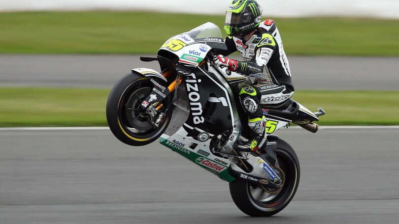 MotoGp Silverstone: Crutchlow in pole davanti a Rossi