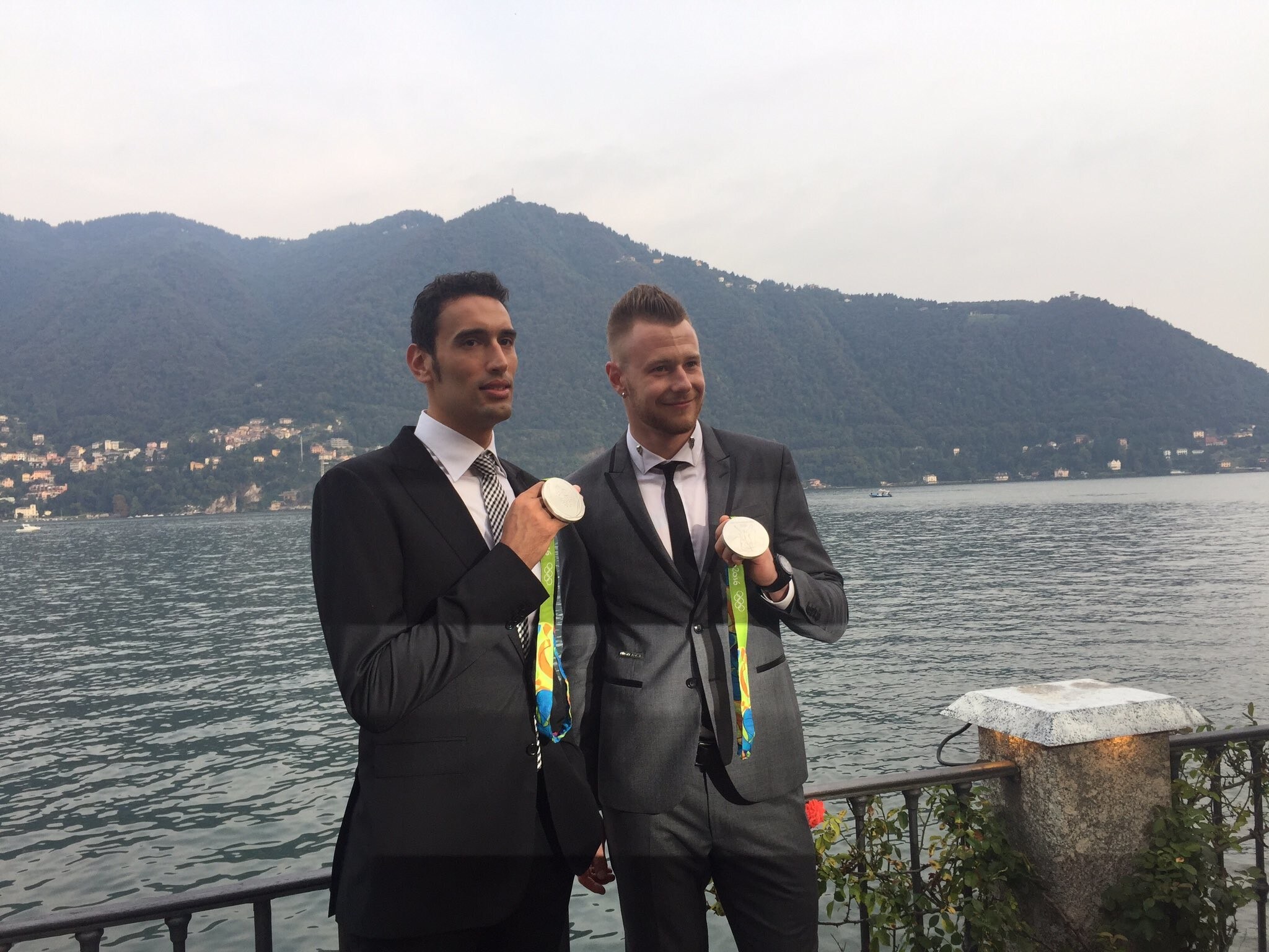 Azzurri, passerella a Cernobbio con l'argento olimpico.