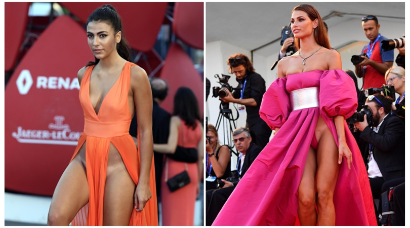 Dayane Mello e Giulia Salemi: nude look al Festival di Venezia