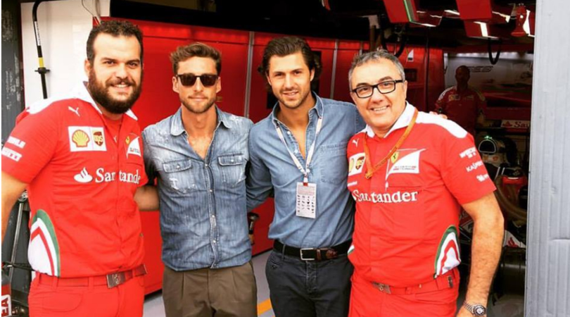 Formula 1: Marchisio al box Ferrari per il Gp d'Italia