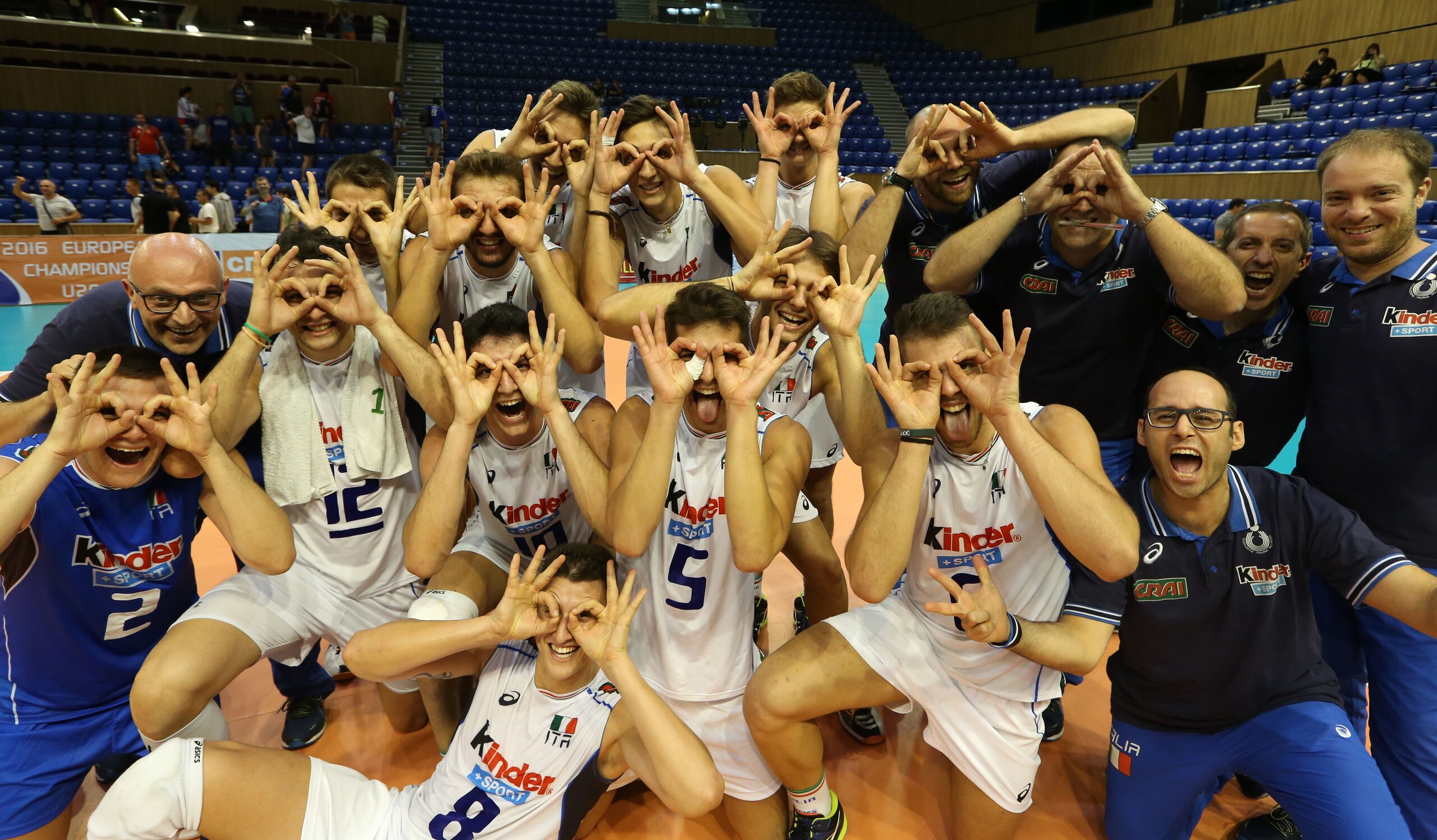 Azzurrini tenaci e vincenti. Da 0-2 22-24 a 3-2 con la Russia
