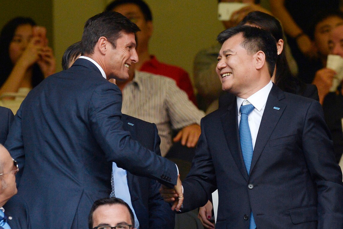 Inter: Suning a San Siro per la sfida con la Juventus