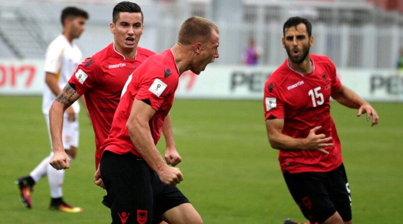 Russia 2018, Albania-Macedonia 2-1: De Biasi sorride con Balaj