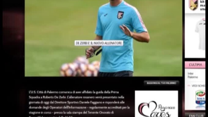 Palermo: in panchina arriva De Zerbi