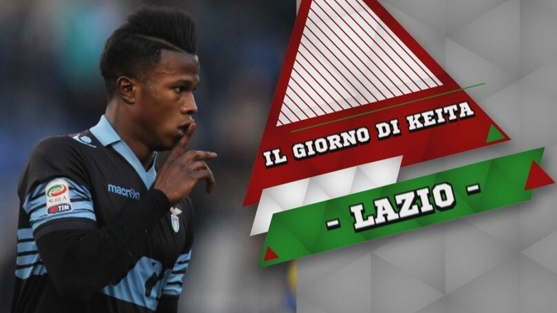 Lazio, il giorno di Keita