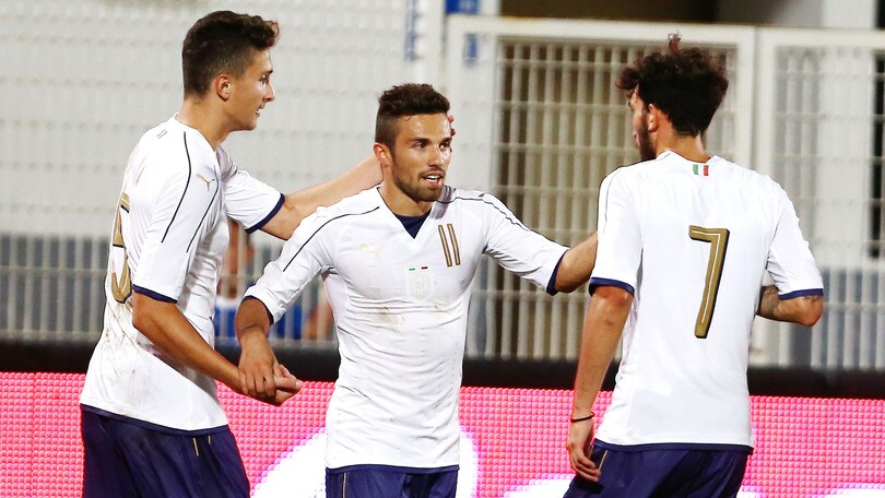 Under 21: Italia, tris all'Andorra, super Di Francesco. Euro 2017, qualificazione in tasca