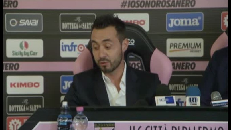 De Zerbi: "Contento di essere qua"