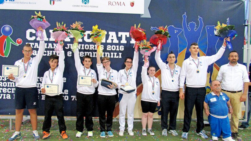 Tricolori raffa, 15 medaglie d’oro al collo delle speranze