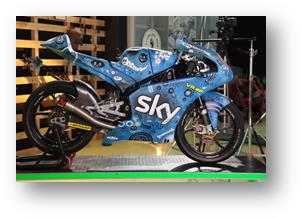 MotoGp, L’arte scende in pista con i giovani talenti dello Sky Racing Team VR46