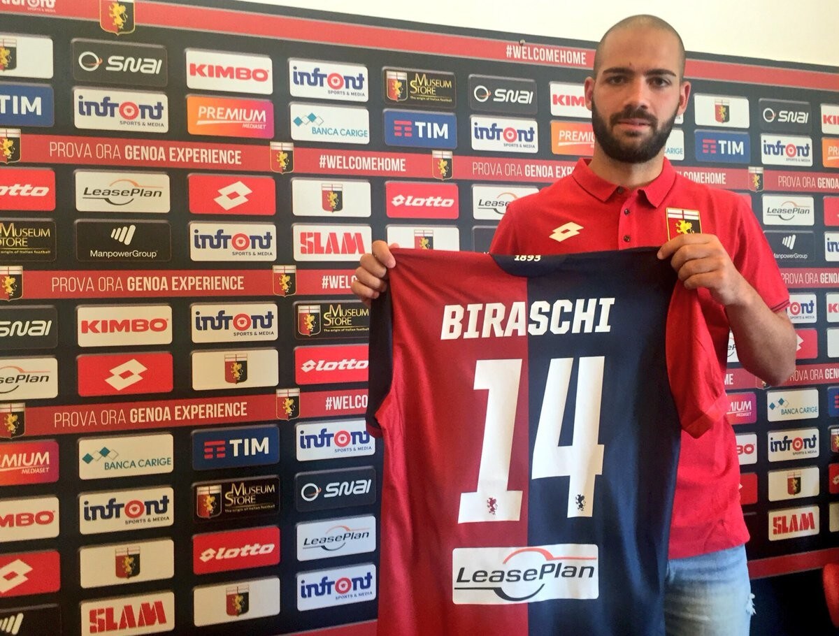 Calciomercato Genoa, Biraschi: «Farò di tutto per questa maglia»