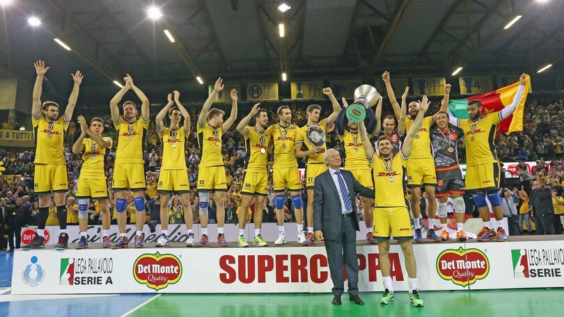 Modena, Trentino, Civitanova e Perugia, poker da Supercoppa