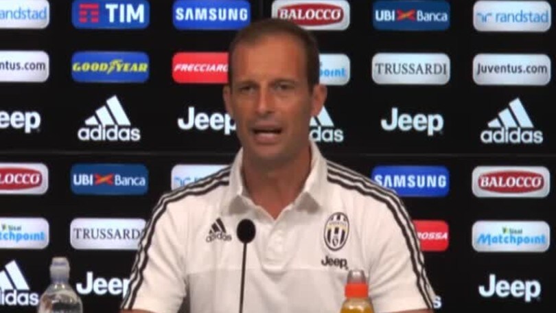Allegri: "In Europa tifo Sassuolo"