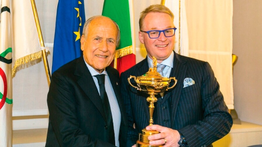 Golf: in arrivo il Ryder Cup Trophy