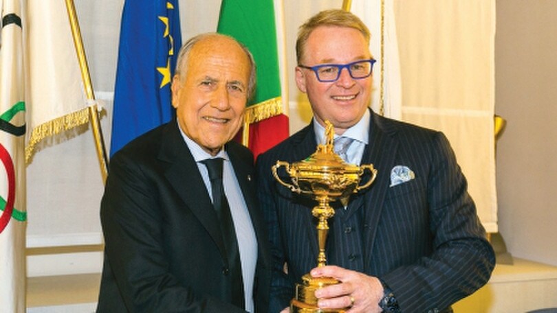 Golf: in arrivo il Ryder Cup Trophy