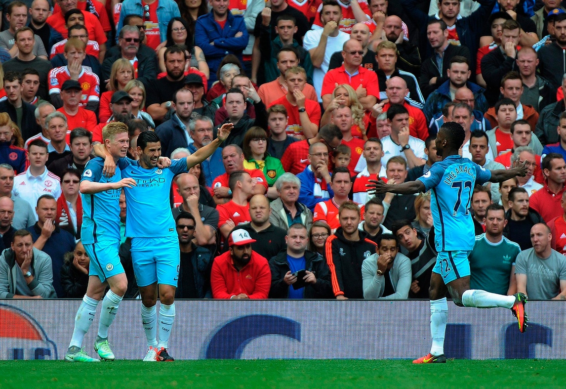 Premier League, Manchester United-Manchester City 1-2: De Bruyne regala il trionfo a Guardiola
