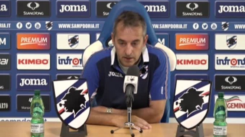 Giampaolo: "Roma forte, ma ci proveremo"
