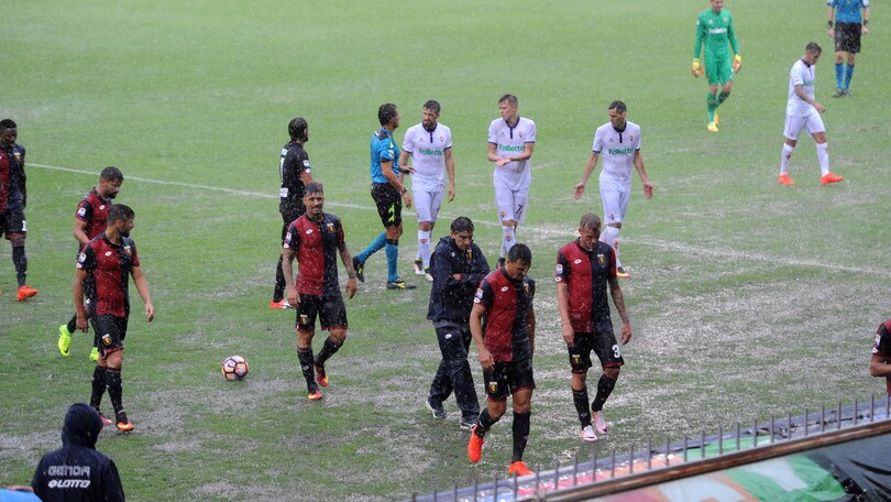 Serie A Genoa-Fiorentina, Guida dirige il recupero