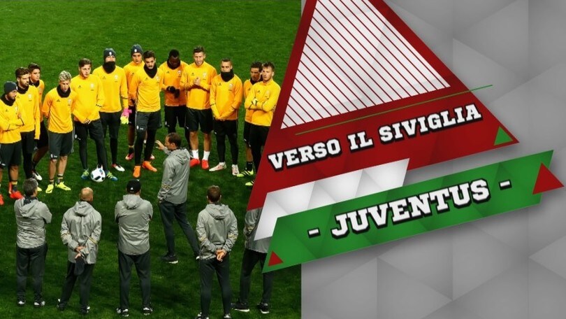 Juve, testa all'esordio Champions con il Siviglia