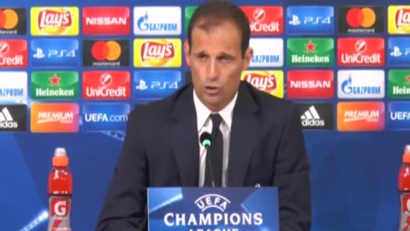 Allegri: "Non possiamo passare dall'euforia alla depressione"