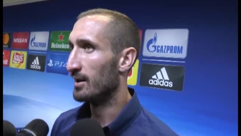 Chiellini: "Dobbiamo restare calmi"