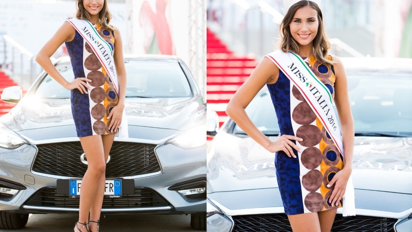 Miss Italia e la Infiniti Q30: foto
