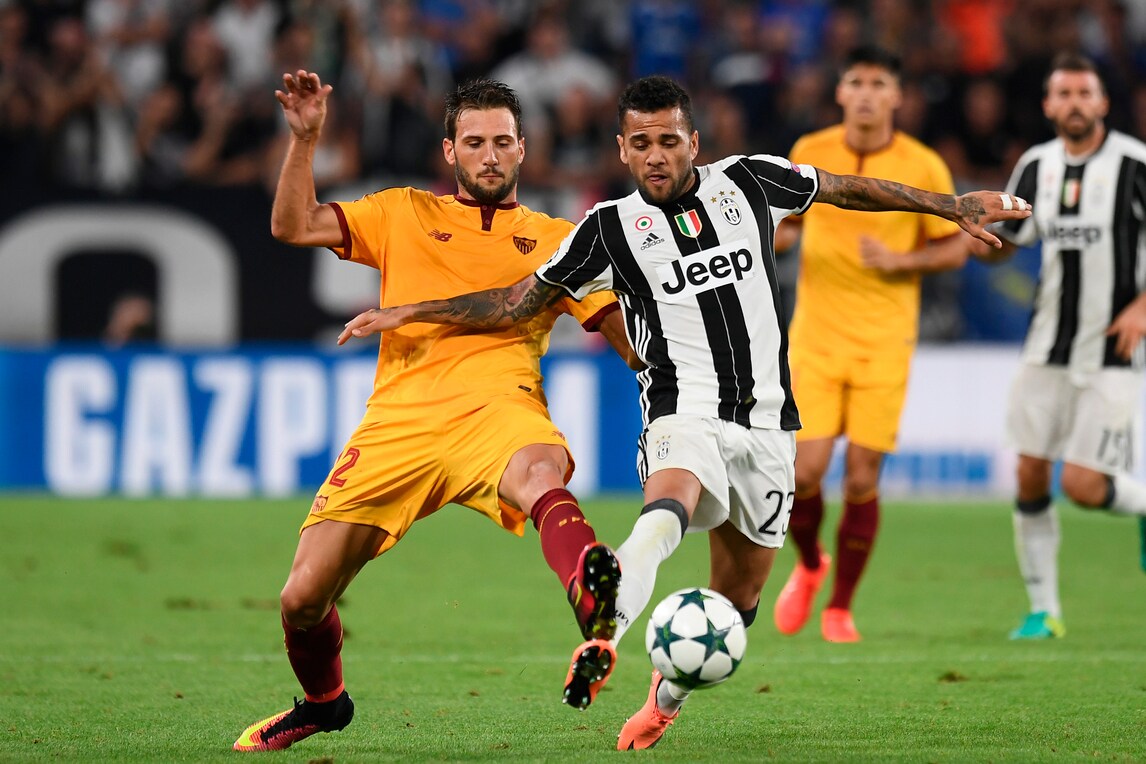Juventus: contusione per Dani Alves, Inter in dubbio